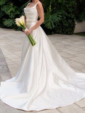 Milla Nova Elviana Wedding Dress & Overskirt